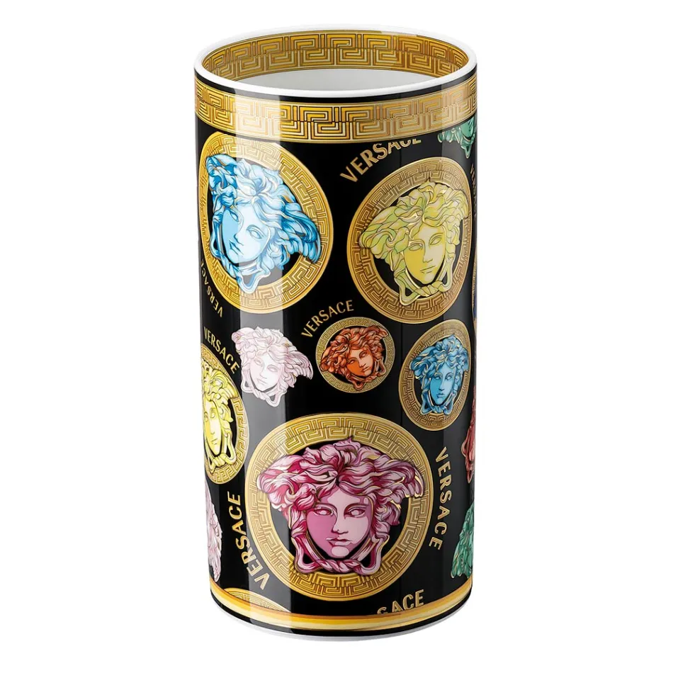 Rosenthal Versace Medusa Amplified Multicolor Vase - Amplifiedmulticolor Viadurini