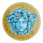 Rosenthal Versace Medusa Amplified Place Card Plate Diametru 33 cm - Medusaamplifield Viadurini