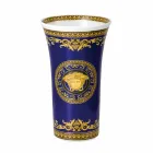 Rosenthal Versace Medusa Albastru Vas de porțelan moderne 26cm de design Viadurini
