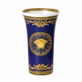 Rosenthal Versace Medusa Albastru Vas de porțelan moderne 26cm de design