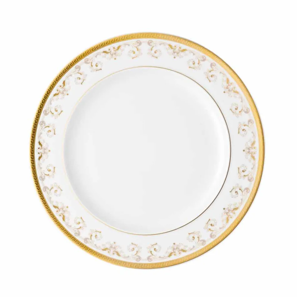 Rosenthal Versace Medusa Gala de Aur Placa 27cm design plan de porțelan Viadurini