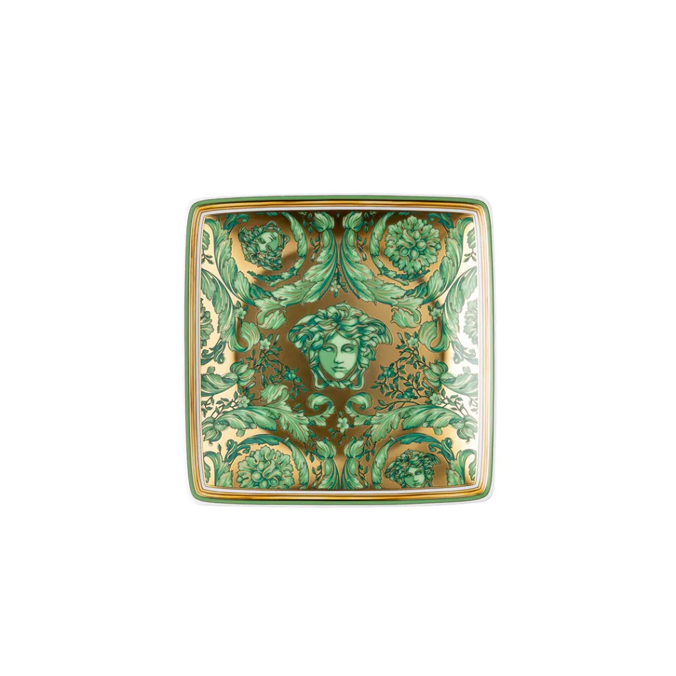 Rosenthal Versace Medusa Garland 6 Cupe Plate Patrate - Craciun Viadurini