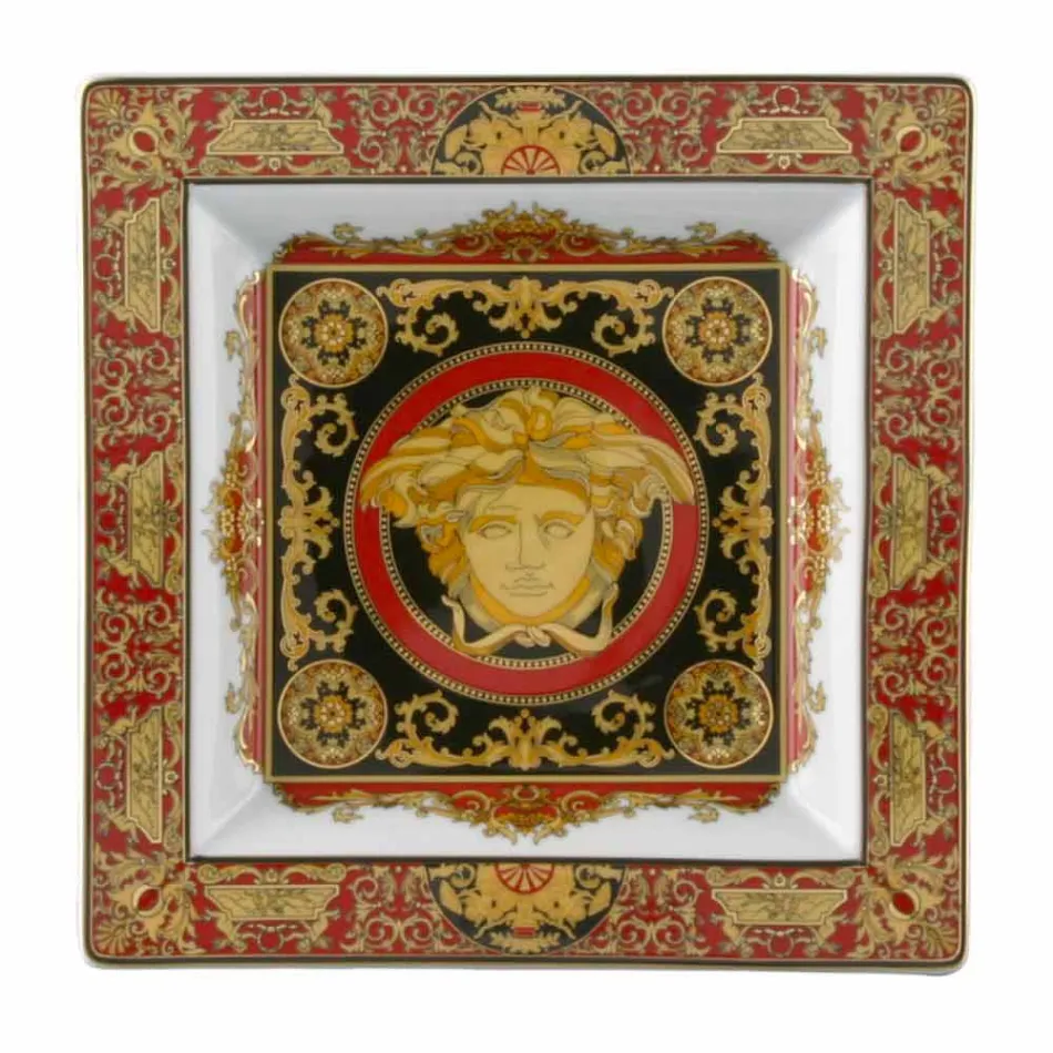 Rosenthal Versace Medusa Red Design Cupa porțelan 22cm Viadurini