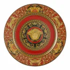 Rosenthal Versace Medusa Red plate Substituent 30cm porțelan Viadurini