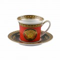 Rosenthal Versace Medusa Red Espresso ceașcă de porțelan de design