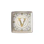 Rosenthal Versace Virtus Gala 6 boluri pătrate plate 15x15 cm din porțelan - baroc Viadurini