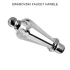 Robinet de cadă de podea cu duș manual din alamă fabricat în Italia - Noriana Viadurini