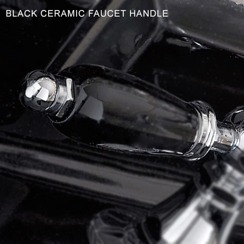 Robinet clasic pentru bideu cu un singur orificiu cu pârghii din alamă lucrate manual - Noriana Viadurini