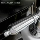 Robinet clasic pentru bideu cu un singur orificiu cu pârghii din alamă lucrate manual - Noriana Viadurini