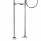 Robinet clasic pentru cadă pe coloane din alamă Made in Italy - Enriko Viadurini