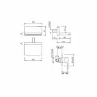 Robinet de perete cu cascadă Made in Italy - Sika Viadurini