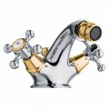 Robinet pentru bidet cu un singur orificiu din alamă Design clasic Fabricat în Italia - Lisca