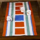 Piesă de cânepă pictată manual artă italiană piesă unică - mărci Viadurini