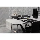 Runner de masă din in cu dantelă albă de calitate italiană de lux - Farnese Viadurini