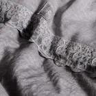 Geanta Depozitare Husa pilota de in cu Dantela si Nasturi Sinergia - Energis Viadurini