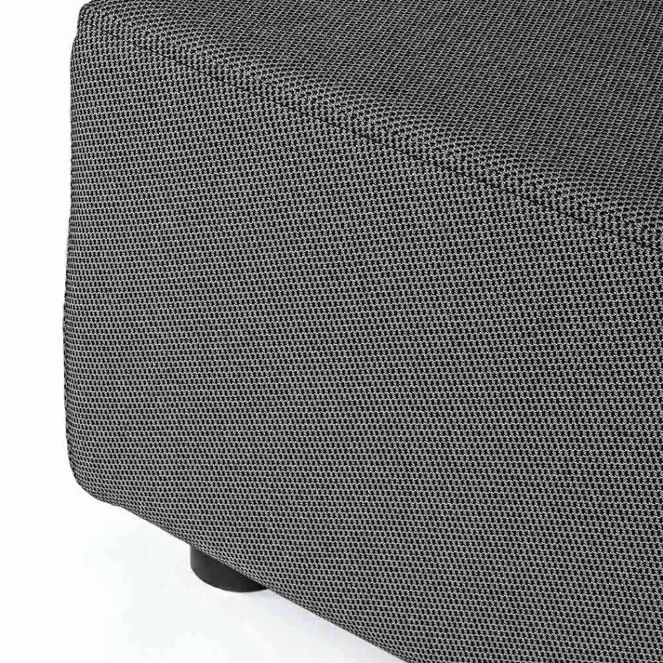 Lounge în colț exterior de design modern în țesătură de casă - Benito Viadurini