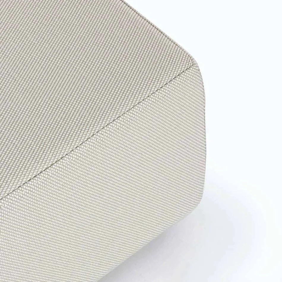 Lounge în colț exterior de design modern în țesătură de casă - Benito Viadurini