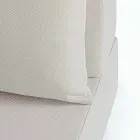 Lounge în colț exterior de design modern în țesătură de casă - Benito Viadurini