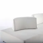 Lounge în colț exterior de design modern în țesătură de casă - Benito Viadurini