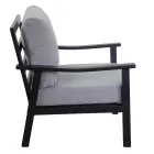 Camera de zi compusă din 1 canapea, 2 fotolii și 1 măsuță de cafea - Bilet Viadurini