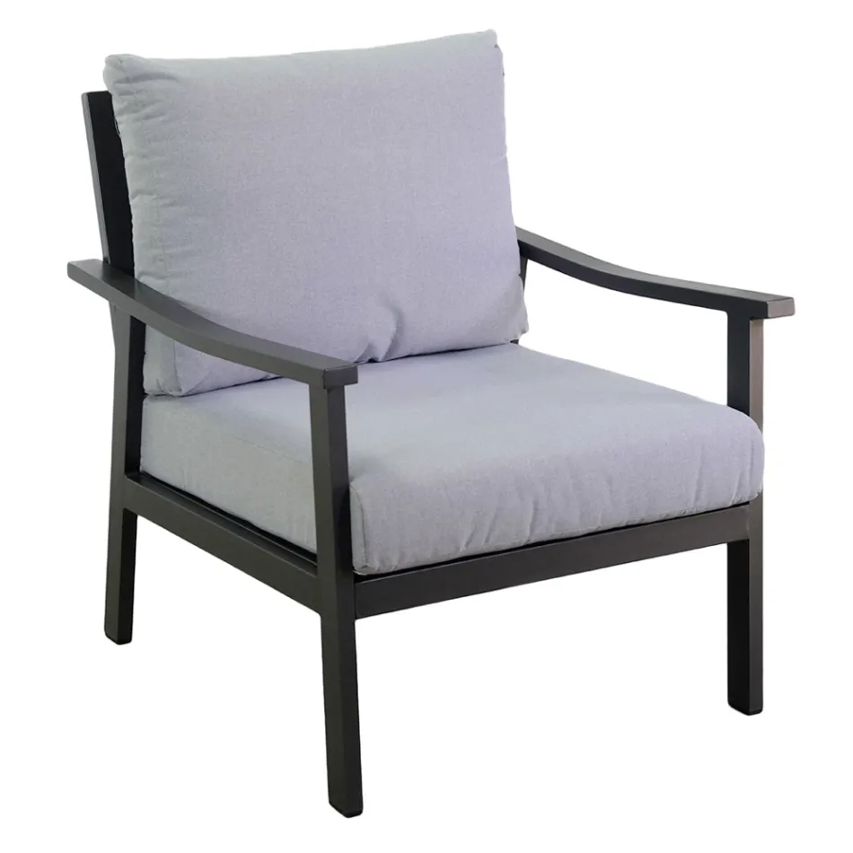 Camera de zi compusă din 1 canapea, 2 fotolii și 1 măsuță de cafea - Bilet Viadurini