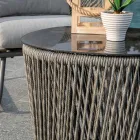 Camera de zi compusă din 2 fotolii cu măsuță de cafea - Suitcase Viadurini