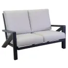 Camera de zi compusă din canapea, măsuță de cafea și fotolii cu suport pentru picioare - avizier Viadurini