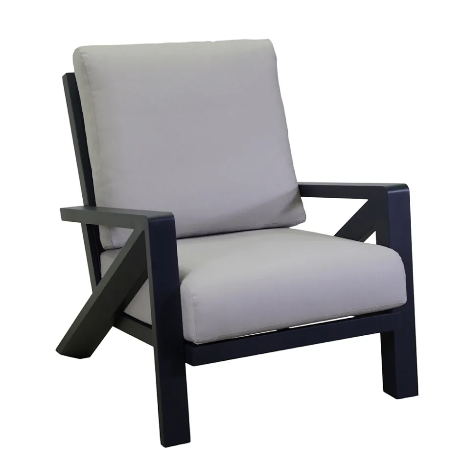 Camera de zi compusă din canapea, măsuță de cafea și fotolii cu suport pentru picioare - avizier Viadurini