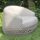 Set de lounge de bază din material țesut pentru exterior - Pixie Viadurini