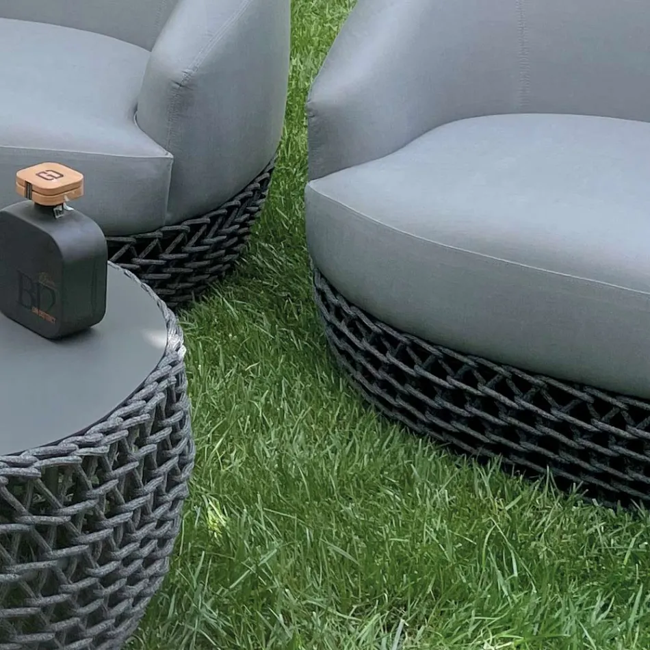 Set de lounge de bază din material țesut pentru exterior - Pixie Viadurini