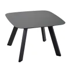 Sufragerie în aer liber compusă din 2 fotolii și 1 măsuță de cafea - Righello Viadurini