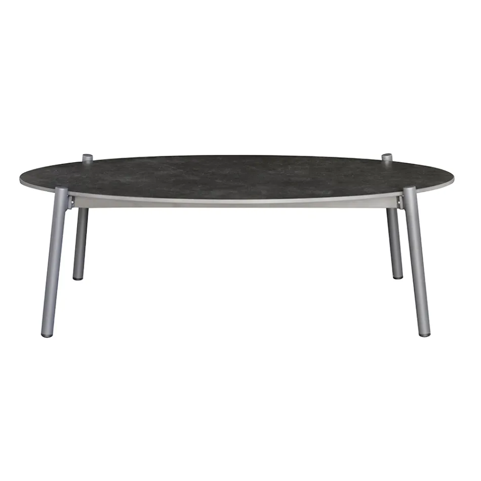 Living în aer liber cu perne și brațe rotunjite - Zenith Viadurini