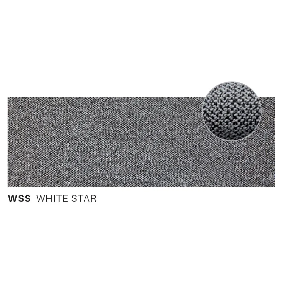 Living in aer liber cu Canapea si 2 Fotolii din Tesatura Made in Italy - Suki Viadurini