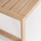 Salon de grădină cu 1 canapea, 2 fotolii și 1 măsuță de cafea - Plan Viadurini