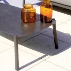 Garden Lounge cu 2 Fotolii, 1 Canapea și 1 Masă din Aluminiu - Minni Viadurini