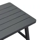 Lounge de grădină cu canapea și masă de cafea din aluminiu - etichetă Viadurini