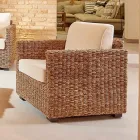 Abaca Garden Lounge Complet cu Perne - Raziel Viadurini