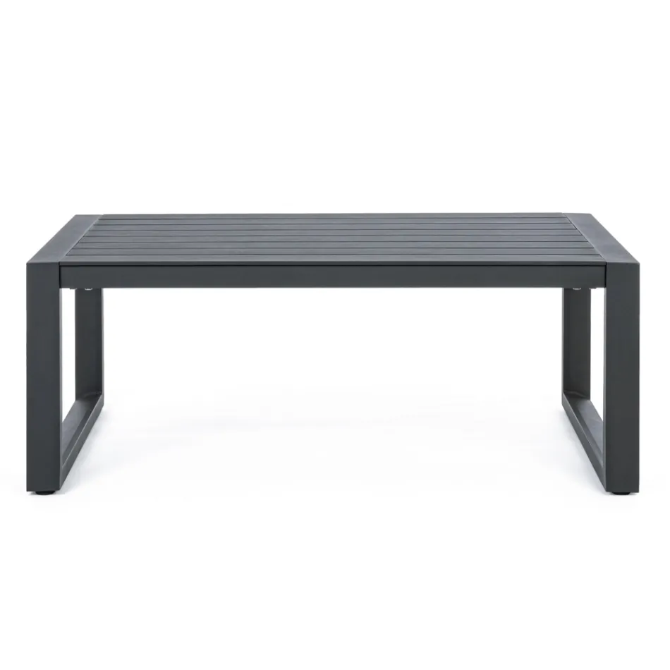 Garden Lounge cu design alb sau negru din aluminiu - Ploaia de lapte Viadurini