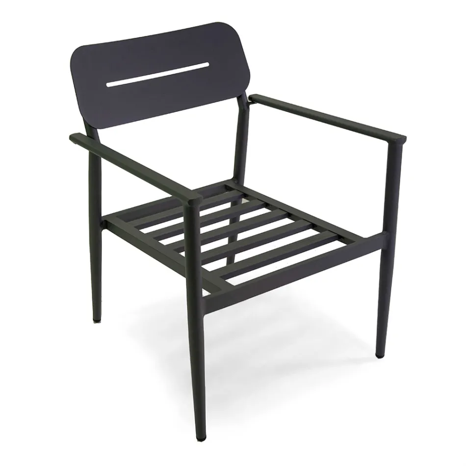 Salon de grădină din aluminiu cu diferite finisaje - Souvenir Viadurini