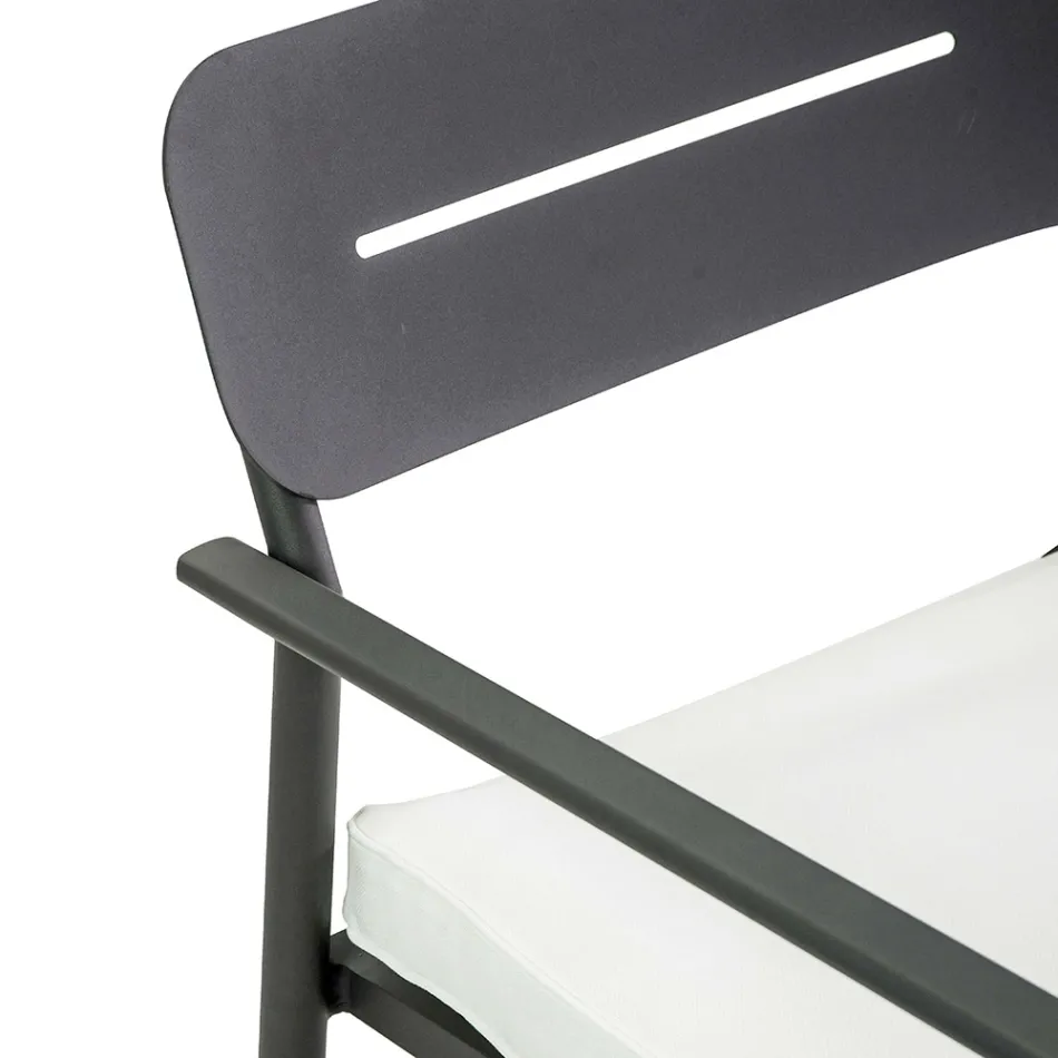 Lounge de grădină din aluminiu cu diferite finisaje - Souvenir Viadurini