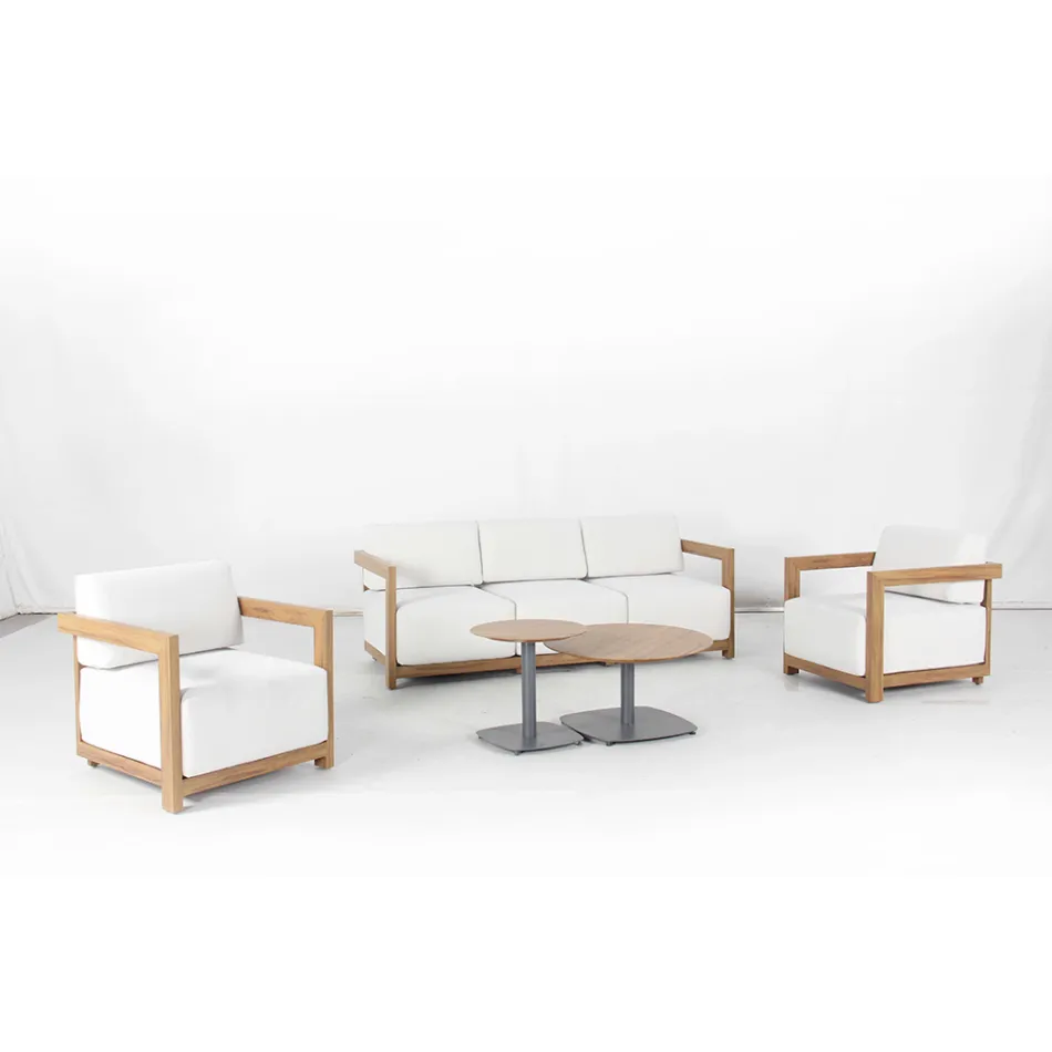 Camera de zi din aluminiu cu transfer termic cu efect de lemn - Camper Viadurini