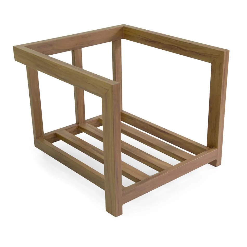 Camera de zi din aluminiu cu transfer termic cu efect de lemn - Camper Viadurini