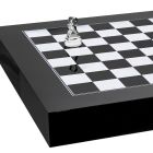 Tablă de șah pentru șah și dame de design în plexiglas Made in Italy - Șah Viadurini
