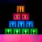 Cubul luminos raft Slide Open Cube design modern făcut în Italia Viadurini