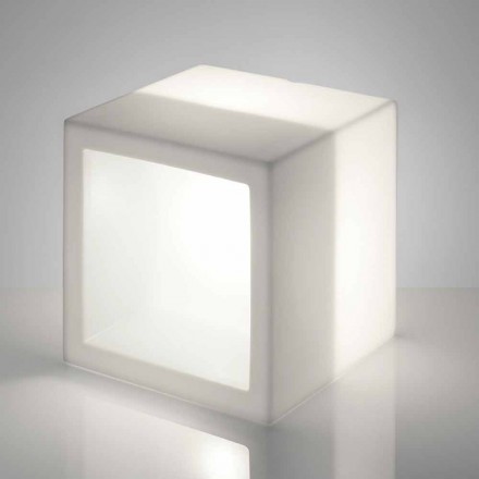 Cubul luminos raft Slide Open Cube design modern făcut în Italia Viadurini