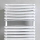 Încălzitor de prosoape hidraulice de baie cu design vertical în oțel 1013 W - Griffin Viadurini