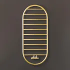 Încălzitor de prosoape cu design „Tutto Tondo Slim” din oțel Fabricat în Italia - Neted Viadurini