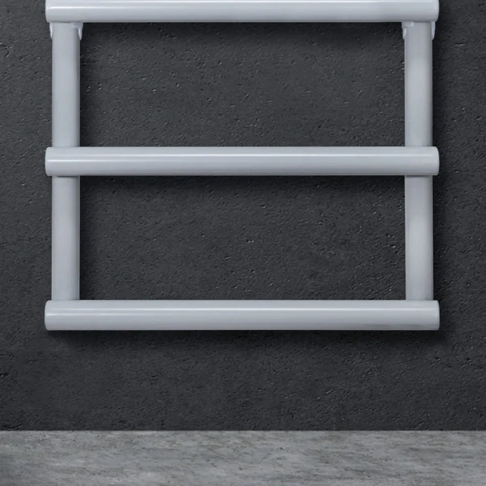 Încălzitor electric pentru prosoape cu elemente circulare Made in Italy - Căpșuni Viadurini