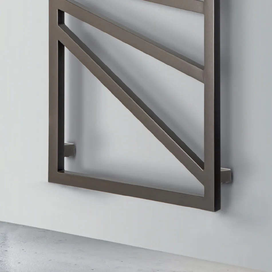 Încălzitor electric pentru prosoape cu elemente pătrate Made in Italy - Migdale Viadurini