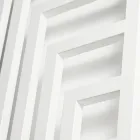 Încălzitor electric pentru prosoape din oțel cu un design modern Made in Italy - Potentia Viadurini